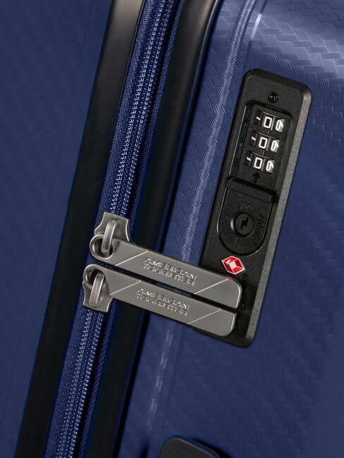 SUMMER HIT Trolley Medio BLU NAVY - Trolley Rigidi