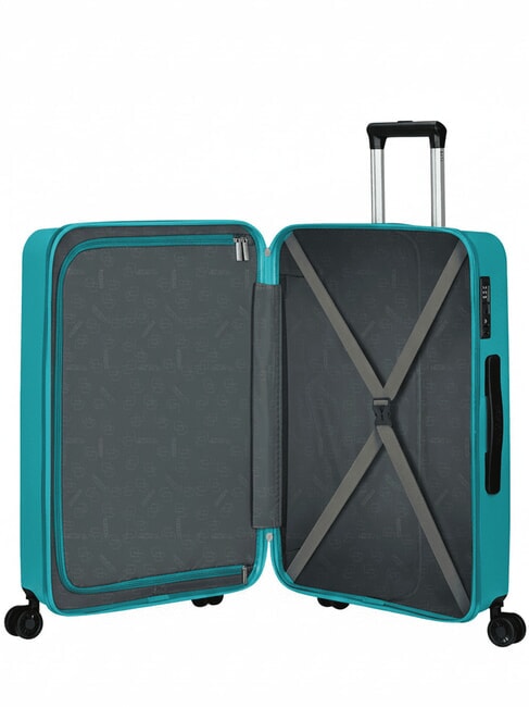 SUMMER HIT Set Trolley Cabin + Medio + Grande turquoise - Set Trolley