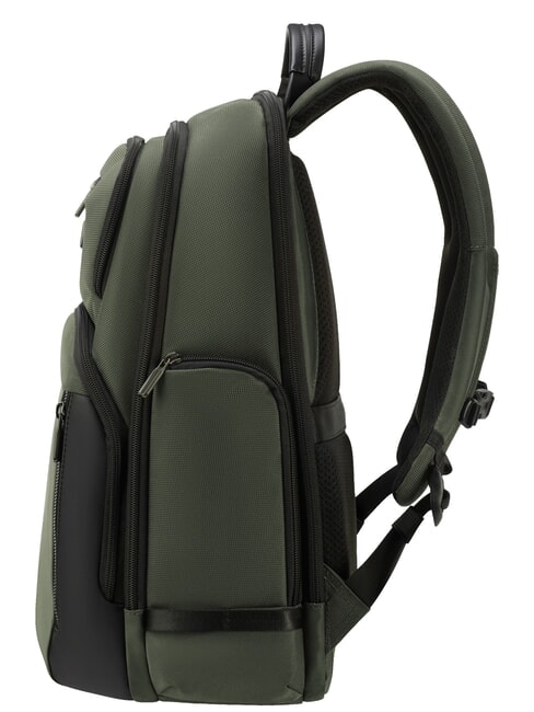 URBAN-EYE Zaino porta PC 15.6", con asola green - Zaini da lavoro porta PC