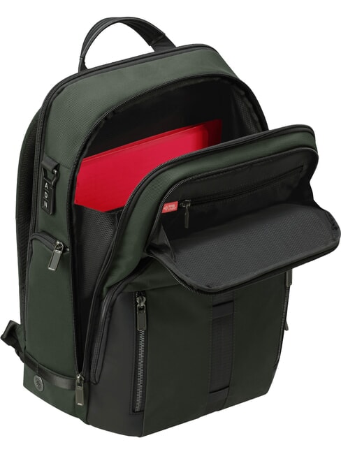 URBAN-EYE Zaino porta PC 15.6", con asola green - Zaini da lavoro porta PC
