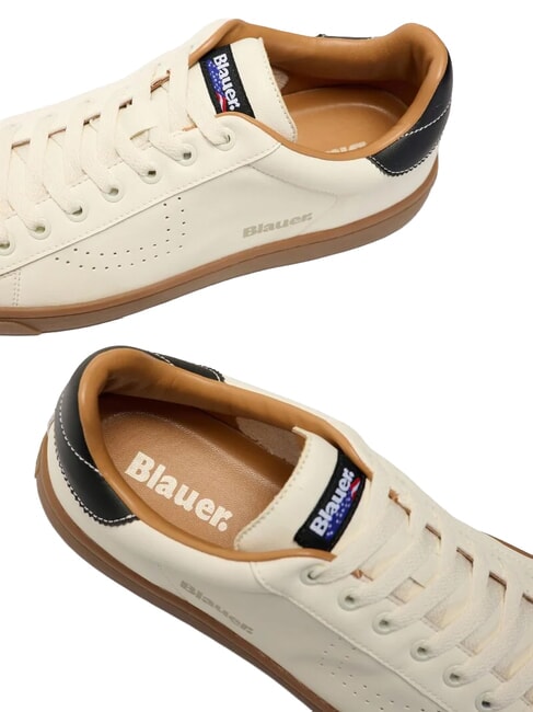 LOWELL Sneakers cream/black - Scarpe Uomo