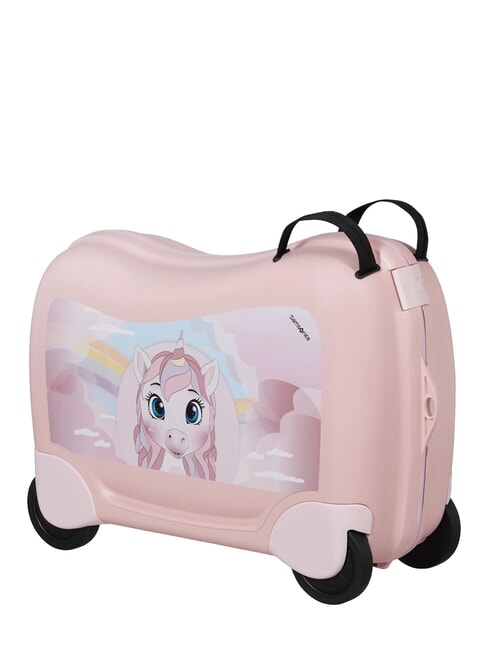 DREAM2GO Trolley kids cavalcabile unicorn tess - Bagagli a mano