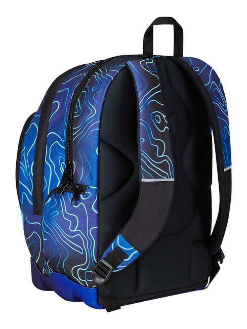 MAPSET BOY Zaino trolley 3 ruote, amovibile bluedeep - Zaini con carrello