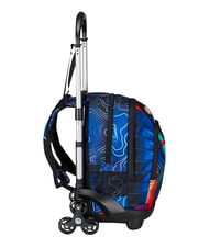 SEVEN MAPSET BOY Zaino trolley 3 ruote, amovibile bluedeep - Zaini con carrello - 9