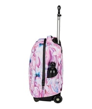 INVICTA FANTASY GRS Zaino trolley 2 ruote, fisso marble flower - Zaini con carrello - 4