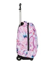 INVICTA FANTASY GRS Zaino trolley 2 ruote, fisso marble flower - Zaini con carrello - 2