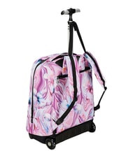 INVICTA FANTASY GRS Zaino trolley 2 ruote, fisso marble flower - Zaini con carrello - 5