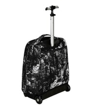 INVICTA FANTASY GRS Zaino trolley 2 ruote, fisso city black - Zaini con carrello - 5