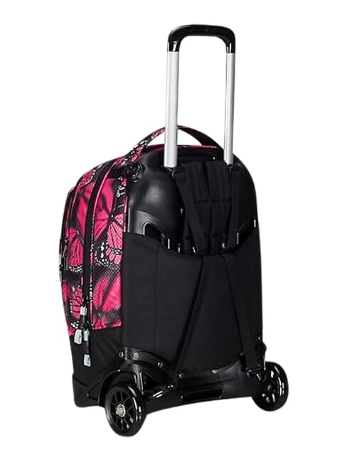PLUS GRS FANTASY Zaino trolley sganciabile macro butterflies - Zaini con carrello