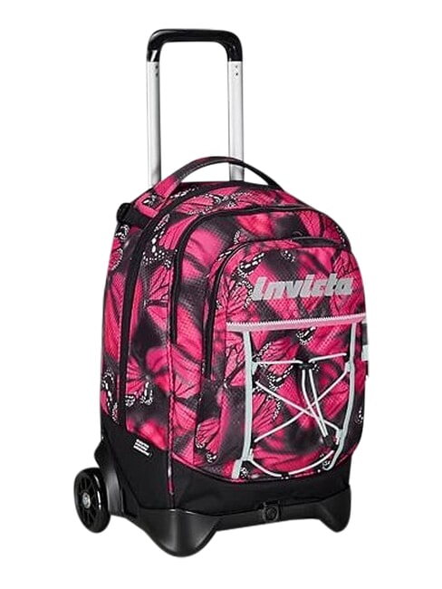 PLUS GRS FANTASY Zaino trolley sganciabile macro butterflies - Zaini con carrello