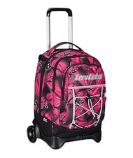 INVICTA PLUS GRS FANTASY Zaino trolley sganciabile macro butterflies - Zaini con carrello - 4