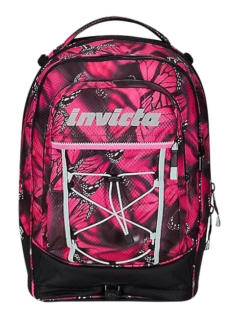 PLUS GRS FANTASY Zaino trolley sganciabile macro butterflies - Zaini con carrello