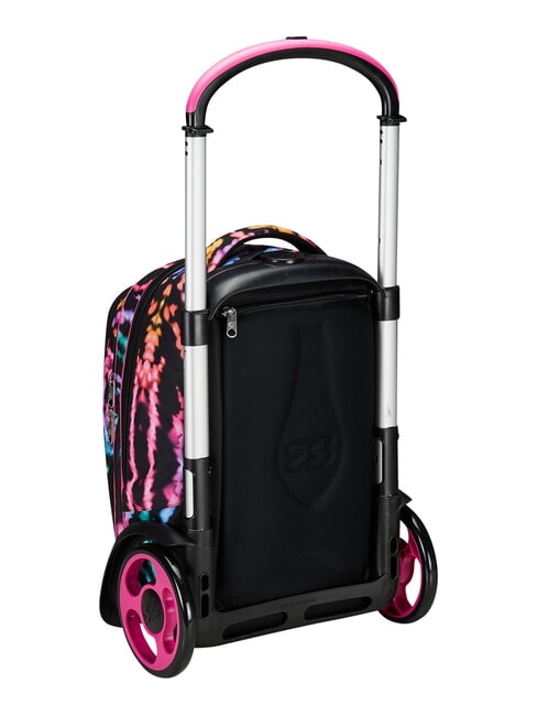 MULTI-SHADE GIRL Zaino trolley 2 ruote, amovibile Nero - Zaini con carrello