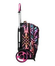 SEVEN MULTI-SHADE GIRL Zaino trolley 2 ruote, amovibile Nero - Zaini con carrello - 2