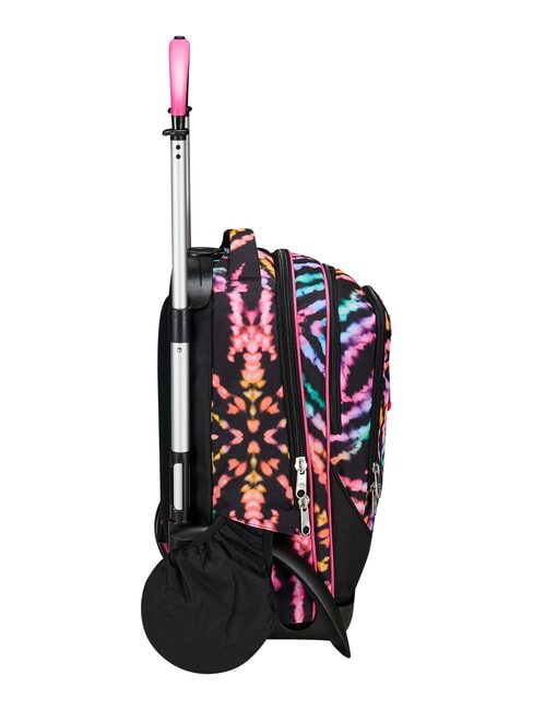 MULTI-SHADE GIRL Zaino trolley 2 ruote, amovibile Nero - Zaini con carrello