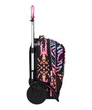 SEVEN MULTI-SHADE GIRL Zaino trolley 2 ruote, amovibile Nero - Zaini con carrello - 8
