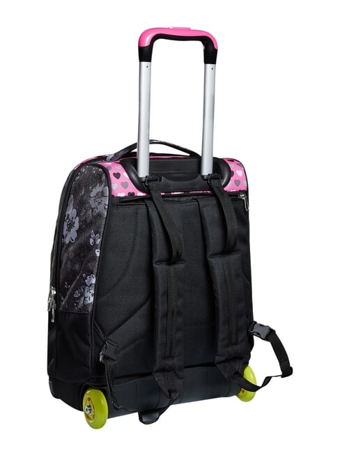 FLYING DREAMS Zaino trolley 2 ruote, fisso Nero - Zaini con carrello