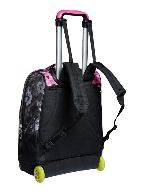 FLYING DREAMS Zaino trolley 2 ruote, fisso Nero - Zaini con carrello