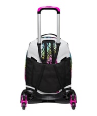 SEVEN COLOUR EXPRESSION Zaino trolley 3 ruote, amovibile RHODAMINE RED - Zaini con carrello - 8