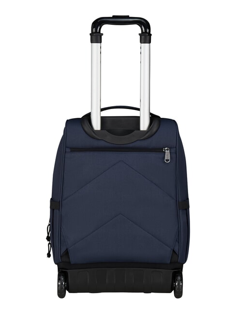 NEW WAY Zaino trolley 2 ruote, fisso MOOD INDIGO          - Zaini con carrello