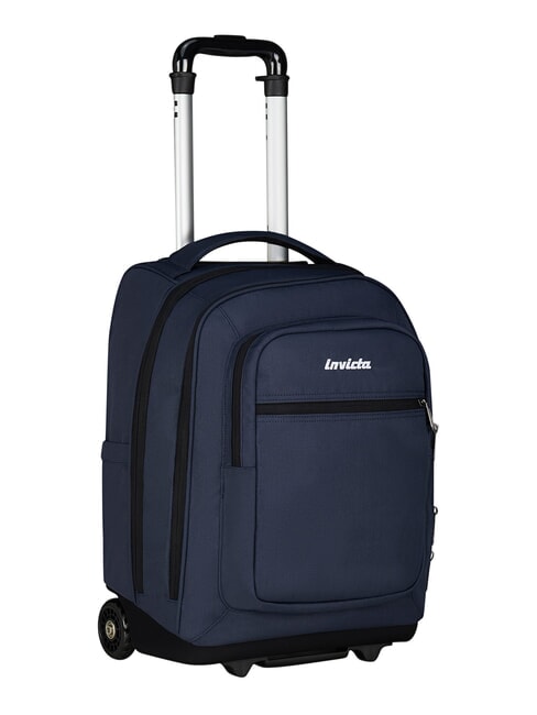 NEW WAY Zaino trolley 2 ruote, fisso MOOD INDIGO          - Zaini con carrello