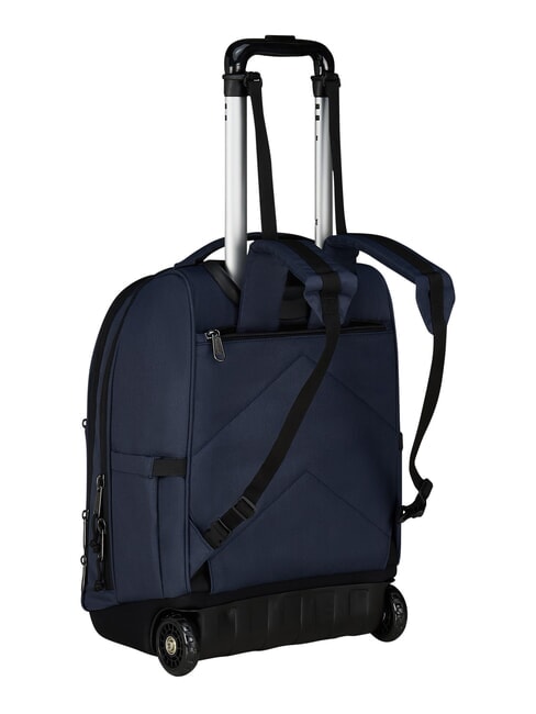 NEW WAY Zaino trolley 2 ruote, fisso MOOD INDIGO          - Zaini con carrello
