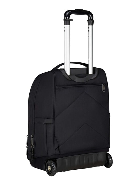 NEW WAY Zaino trolley 2 ruote, fisso Nero - Zaini con carrello