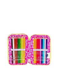 SJGANG GAME-LED GIRL Astuccio a 3 zip doll pink - Astucci e Accessori - 5