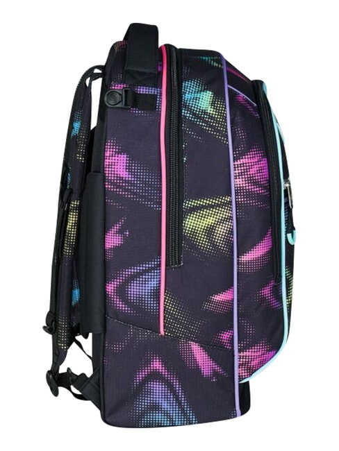OPTICAL SHADE GIRL Zaino trolley 3 ruote, amovibile Nero - Zaini con carrello