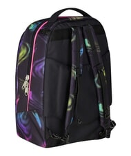 SEVEN OPTICAL SHADE GIRL Zaino trolley 3 ruote, amovibile Nero - Zaini con carrello - 3