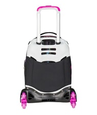 SEVEN OPTICAL SHADE GIRL Zaino trolley 3 ruote, amovibile Nero - Zaini con carrello - 5