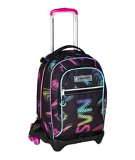 SEVEN OPTICAL SHADE GIRL Zaino trolley 3 ruote, amovibile Nero - Zaini con carrello - 6