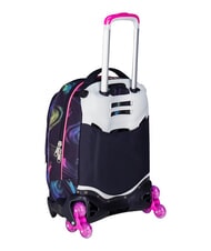 SEVEN OPTICAL SHADE GIRL Zaino trolley 3 ruote, amovibile Nero - Zaini con carrello - 8
