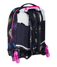 SEVEN OPTICAL SHADE GIRL Zaino trolley 3 ruote, amovibile Nero - Zaini con carrello - 12
