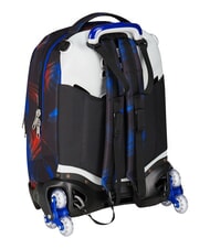 SEVEN OPTICAL SHADE BOY Zaino trolley 3 ruote, amovibile reflex blue - Zaini con carrello - 3