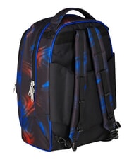 SEVEN OPTICAL SHADE BOY Zaino trolley 3 ruote, amovibile reflex blue - Zaini con carrello - 4
