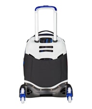 SEVEN OPTICAL SHADE BOY Zaino trolley 3 ruote, amovibile reflex blue - Zaini con carrello - 6