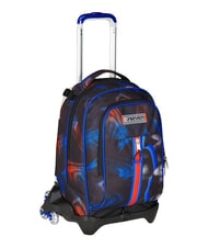SEVEN OPTICAL SHADE BOY Zaino trolley 3 ruote, amovibile reflex blue - Zaini con carrello - 7