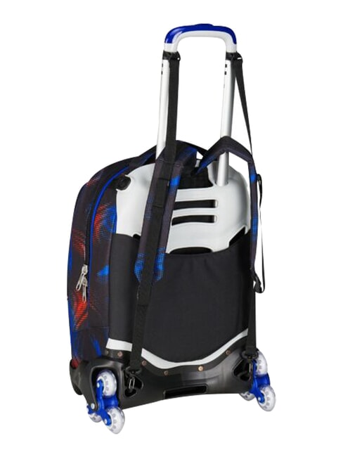 OPTICAL SHADE BOY Zaino trolley 3 ruote, amovibile reflex blue - Zaini con carrello