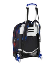 SEVEN OPTICAL SHADE BOY Zaino trolley 3 ruote, amovibile reflex blue - Zaini con carrello - 8