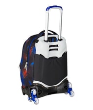 SEVEN OPTICAL SHADE BOY Zaino trolley 3 ruote, amovibile reflex blue - Zaini con carrello - 10