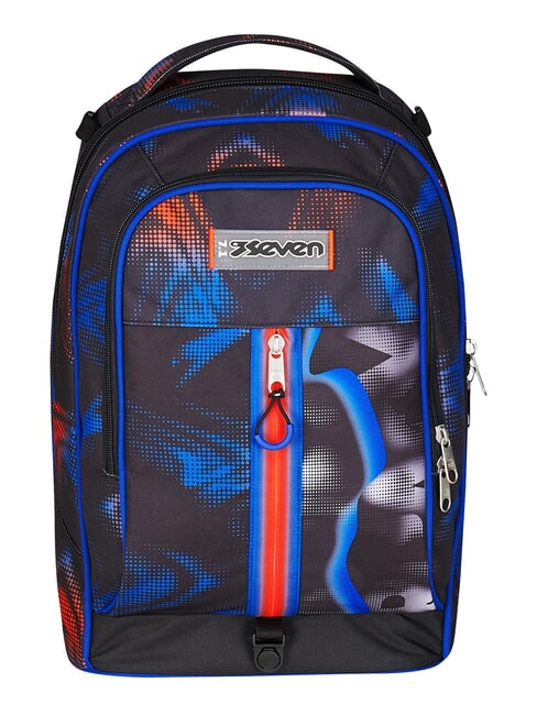 OPTICAL SHADE BOY Zaino trolley 3 ruote, amovibile reflex blue - Zaini con carrello