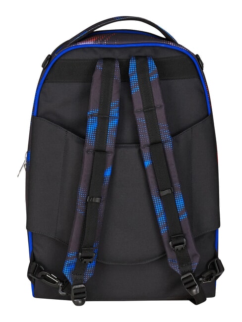 OPTICAL SHADE BOY Zaino trolley 3 ruote, amovibile reflex blue - Zaini con carrello