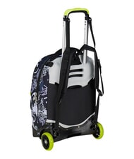 SEVEN NEW TECH BOY Zaino trolley 2 ruote, amovibile steelgray - Zaini con carrello - 4