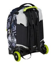 SEVEN NEW TECH BOY Zaino trolley 2 ruote, amovibile steelgray - Zaini con carrello - 6