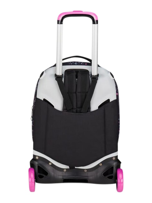 NEW TECH GIRL Zaino trolley 2 ruote, amovibile Nero - Zaini con carrello