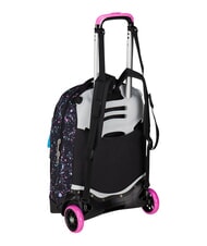 SEVEN NEW TECH GIRL Zaino trolley 2 ruote, amovibile Nero - Zaini con carrello - 4