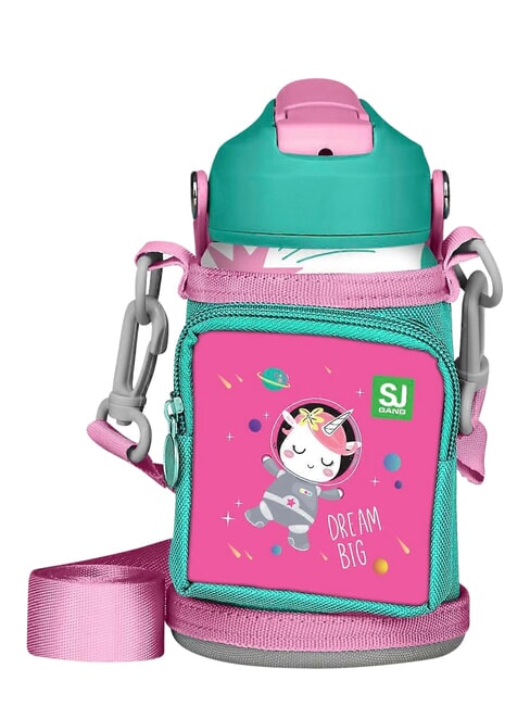 SJ Borraccia con tappo sagomato pink - Borracce termiche