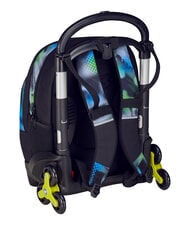 SEVEN WRITE DOWN Zaino trolley 3 ruote, amovibile metal - Zaini con carrello - 7