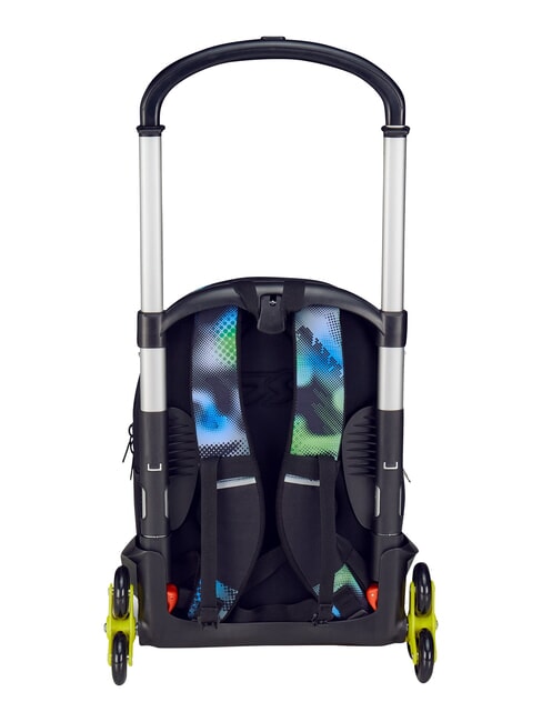 WRITE DOWN Zaino trolley 3 ruote, amovibile metal - Zaini con carrello